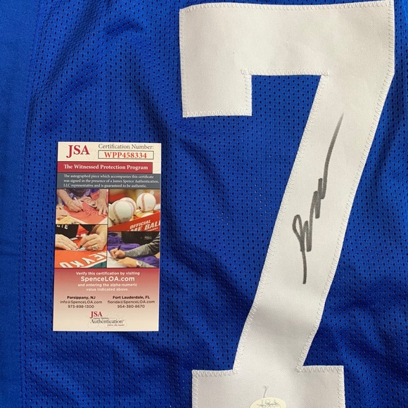 Braden Smith Signed Jersey - Picture 3 of 7